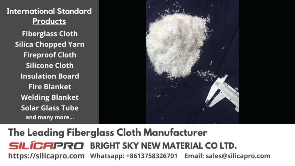 silicone silica yarn fiberglass fibreglass supplier