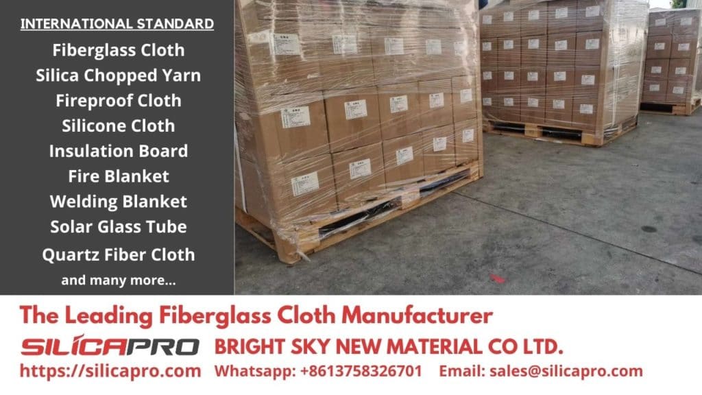 High-Temperature Resistant Quartz Fiber Cloth Protective Material