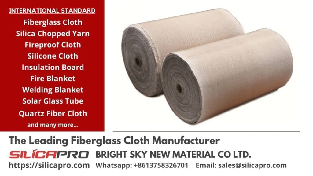 glass fiber cloth tape rope supplier from China