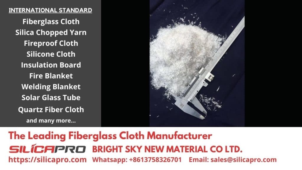 High Silica Chopped Yarn supplier from China