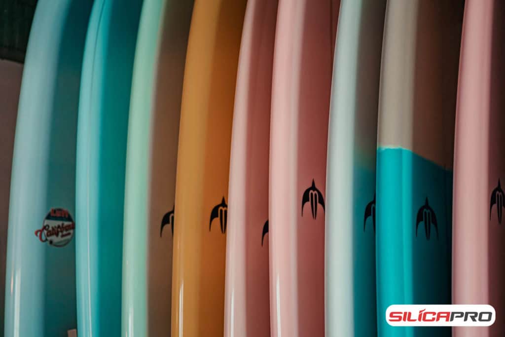 fiberglass surfboard material